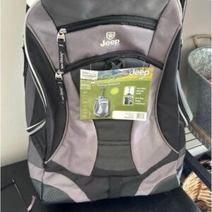 21in JEEP rolling back pack with push button telescopic handle